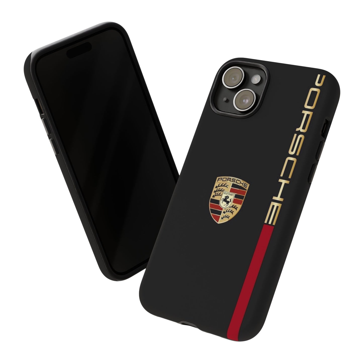 Porsche Tough Phone Case, Durable Car Lover Accessory, Protective Cover, Gift for Auto Enthusiasts, Racing Themed Phone Accessory