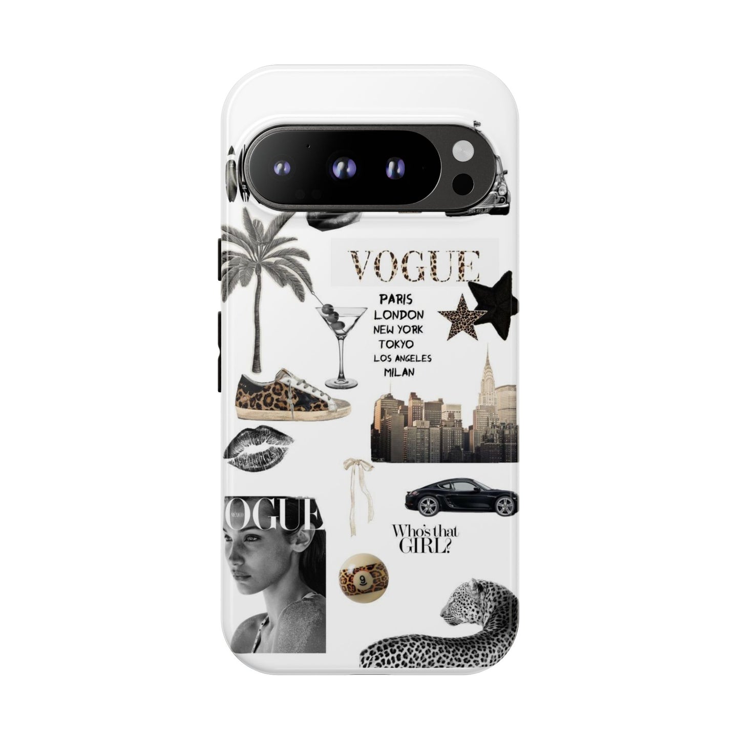Chic Phone Case - Vogue-Inspired Tough Case for Fashion Lovers, Stylish Accessories, Unique Gift for Her, Trendy Mobile Cover, [...]