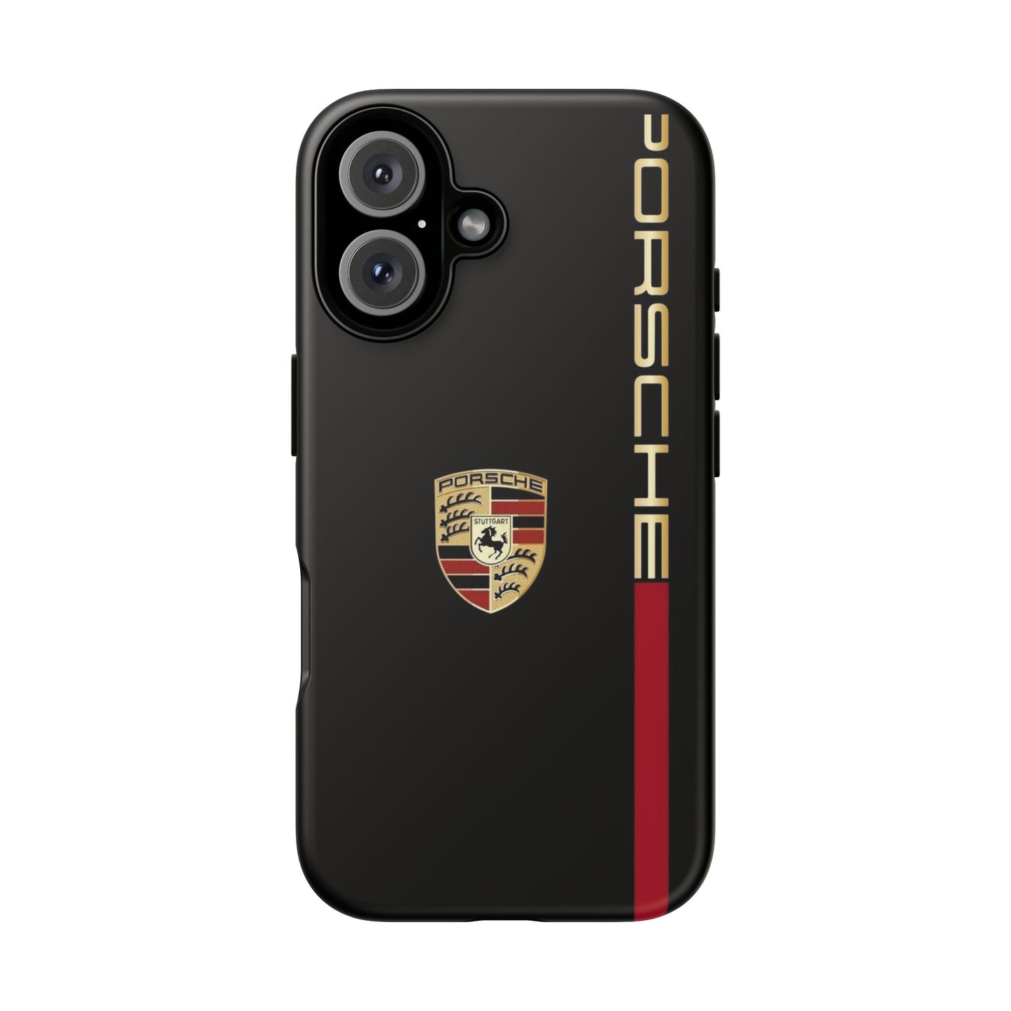 Porsche Tough Phone Case, Durable Car Lover Accessory, Protective Cover, Gift for Auto Enthusiasts, Racing Themed Phone Accessory