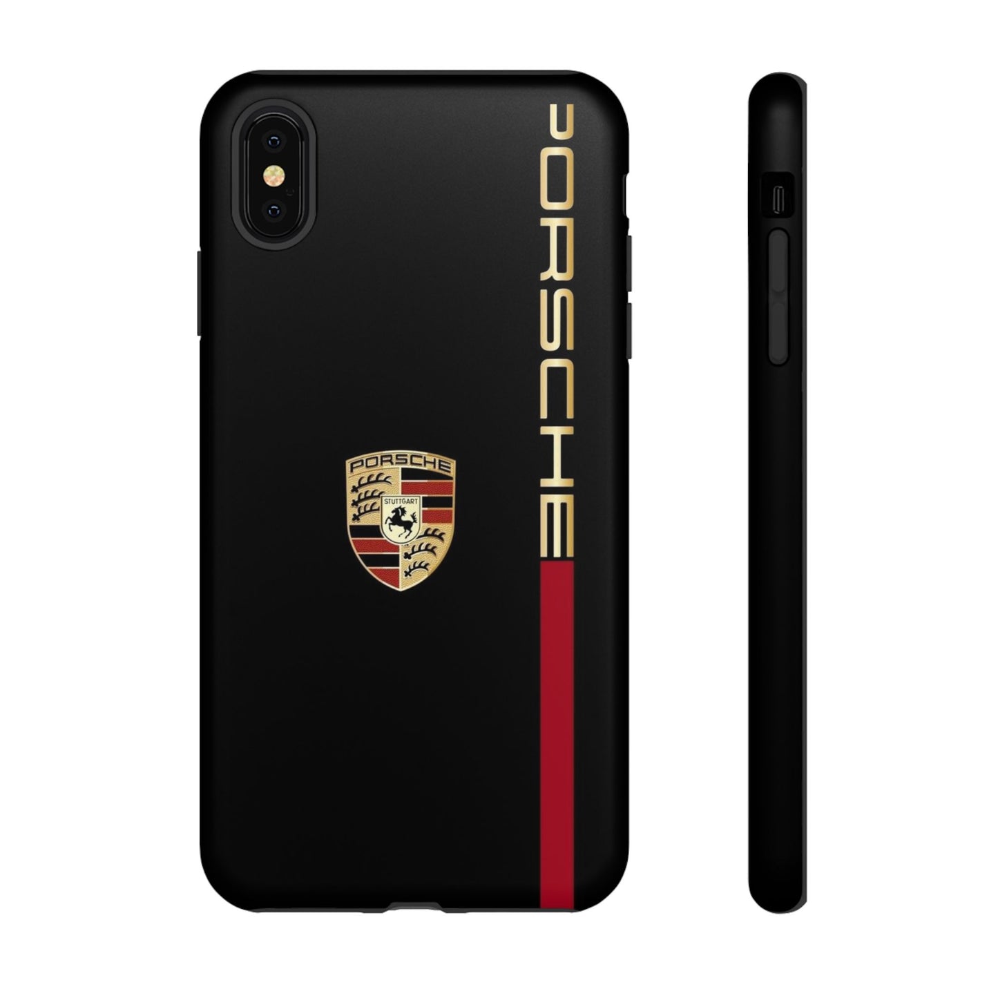 Porsche Tough Phone Case, Durable Car Lover Accessory, Protective Cover, Gift for Auto Enthusiasts, Racing Themed Phone Accessory