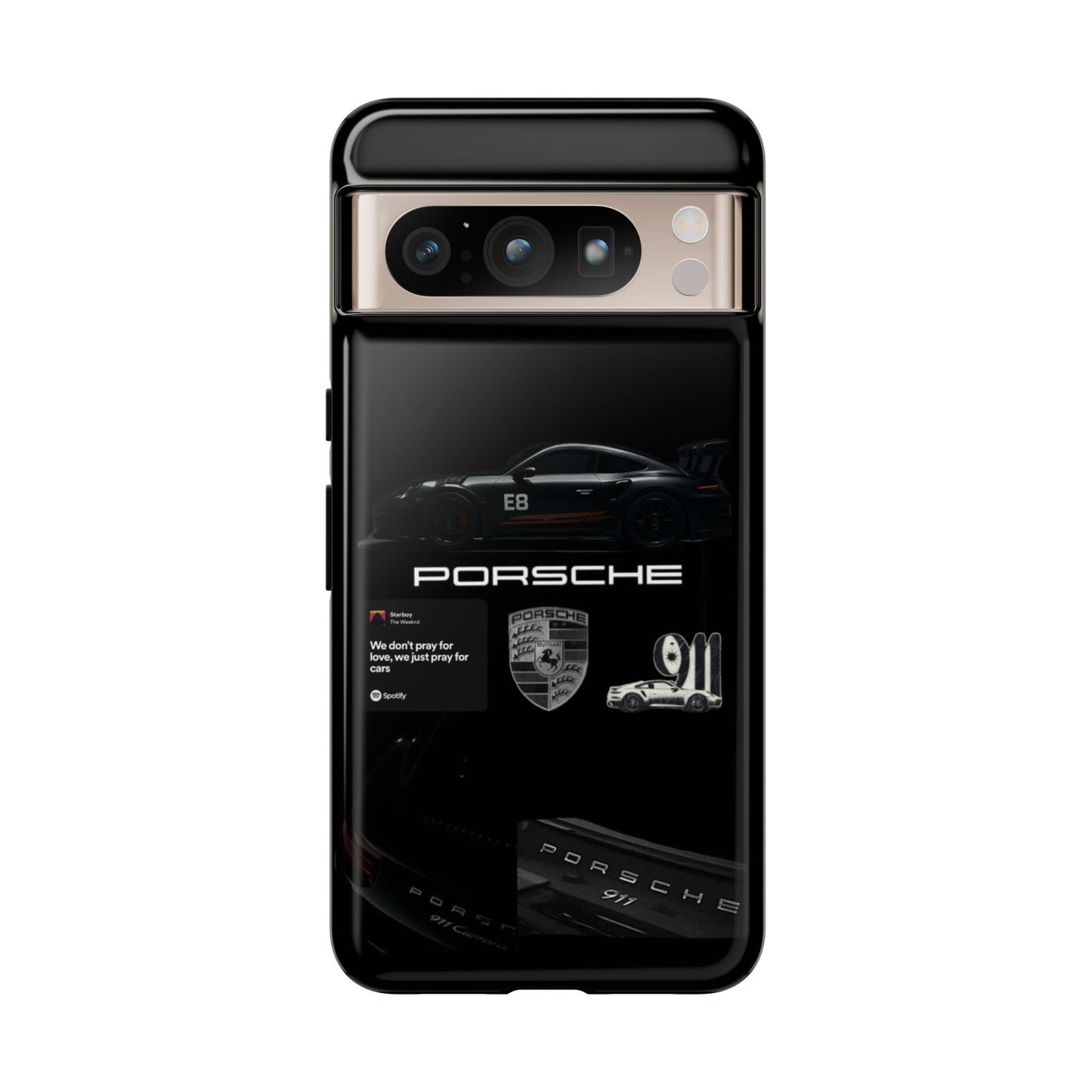 Porsche Phone Case, Tough Phone Cover, Stylish Car Accessories, Durable Smartphone Case, Gifts for Car Enthusiasts, Automotive Decor