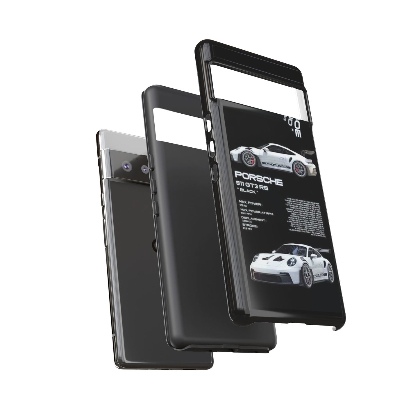 Porsche Phone Case, Tough Car Case, Automotive Gift, Racing Enthusiast Accessory, Stylish Smartphone Protection