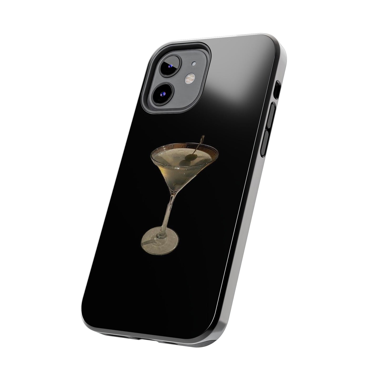 Stylish Martini Tough Phone Case - Perfect for Cocktail Lovers