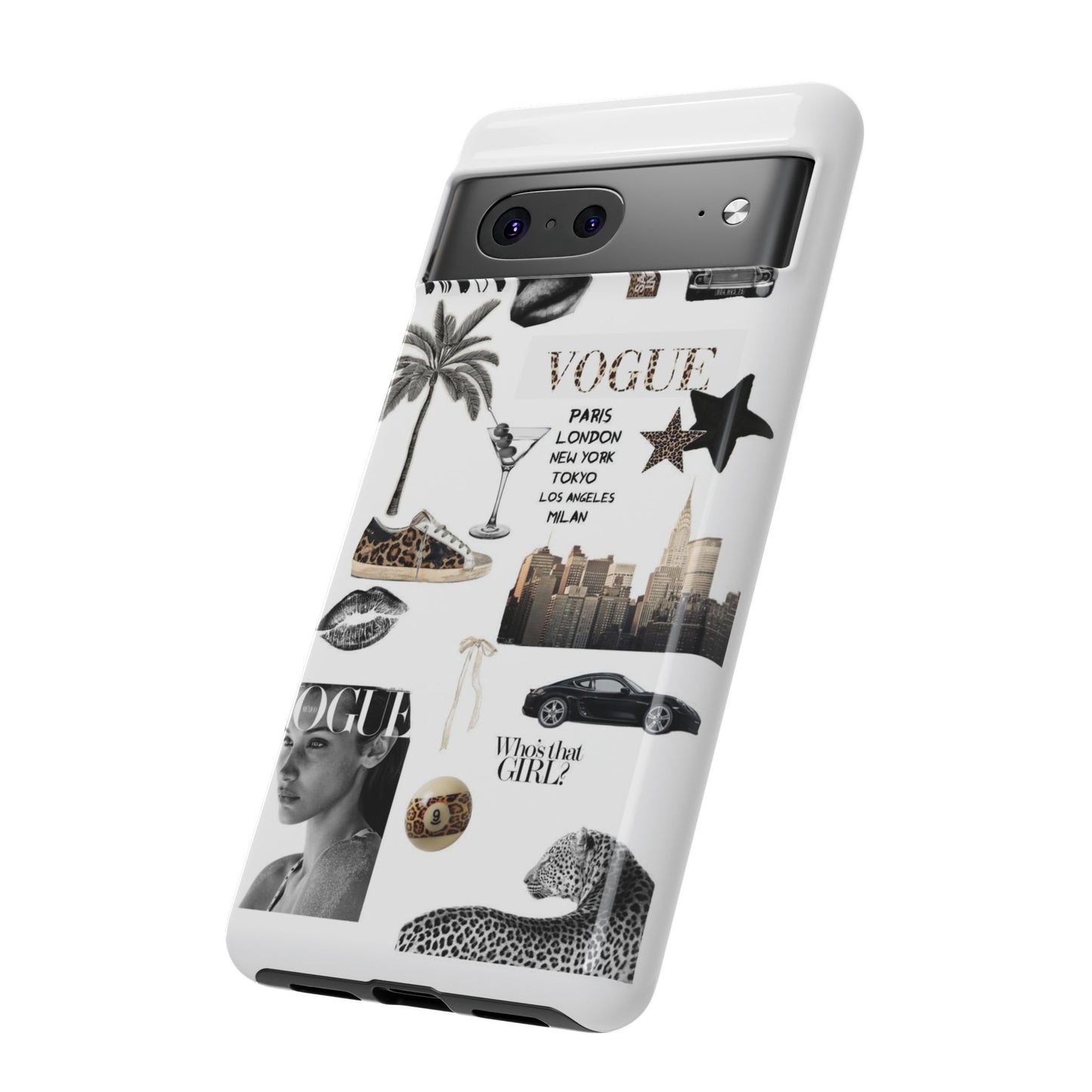 Chic Phone Case - Vogue-Inspired Tough Case for Fashion Lovers, Stylish Accessories, Unique Gift for Her, Trendy Mobile Cover, [...]