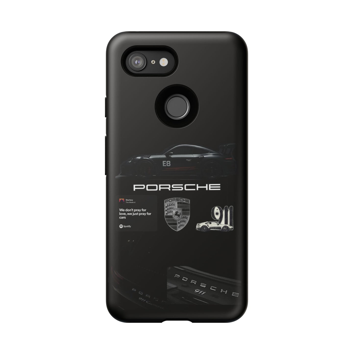 Porsche Phone Case, Tough Phone Cover, Stylish Car Accessories, Durable Smartphone Case, Gifts for Car Enthusiasts, Automotive Decor