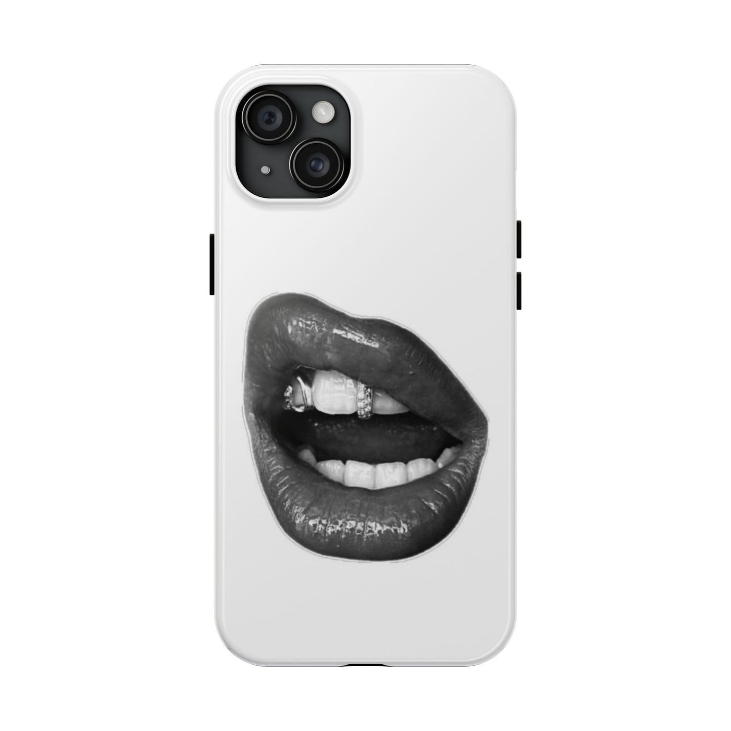 Bold Lip Art Tough Phone Case - Stylish & Protective Cover for Trendsetters