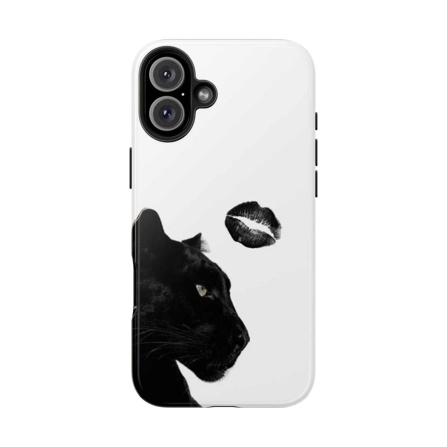 Elegant Panther Design Tough Phone Case - Stylish Protection for Animal Lovers