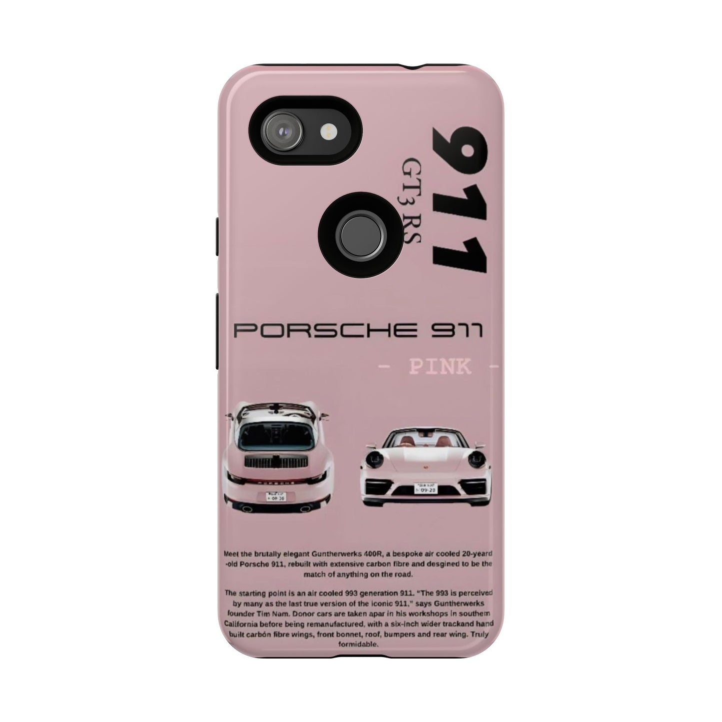 Porsche 911 Phone Case | Tough Cases for Car Lovers, Stylish Protection, Gift for Him/Her, Automotive Enthusiast