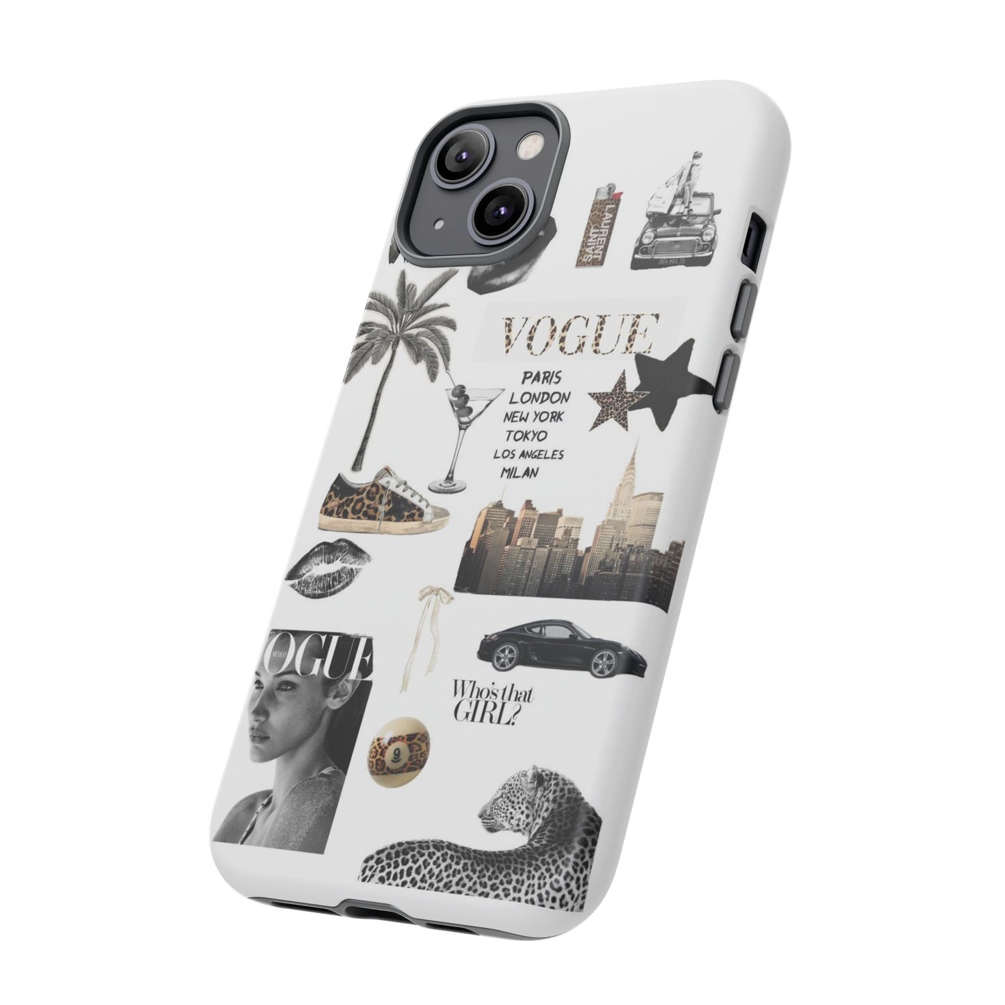 Chic Phone Case - Vogue-Inspired Tough Case for Fashion Lovers, Stylish Accessories, Unique Gift for Her, Trendy Mobile Cover, [...]
