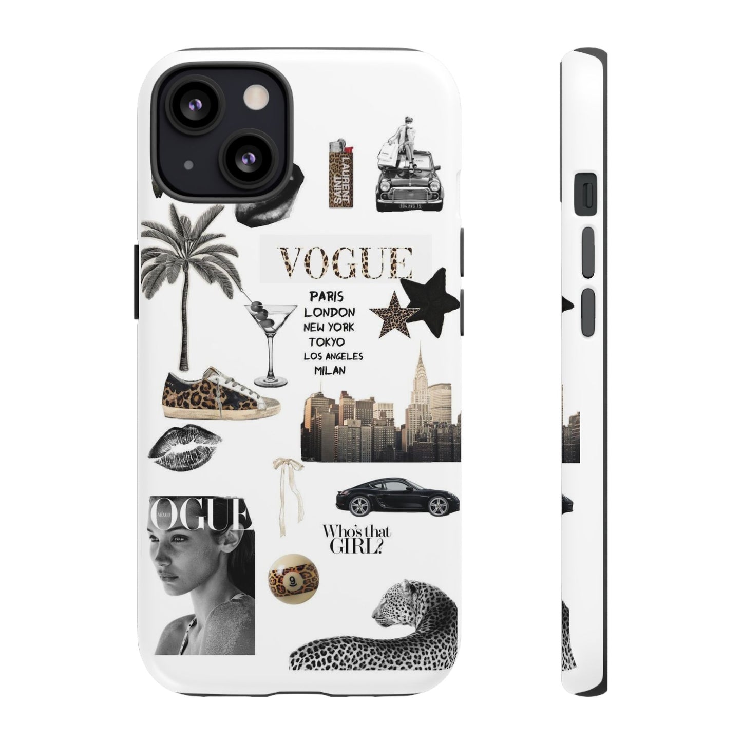 Chic Phone Case - Vogue-Inspired Tough Case for Fashion Lovers, Stylish Accessories, Unique Gift for Her, Trendy Mobile Cover, [...]