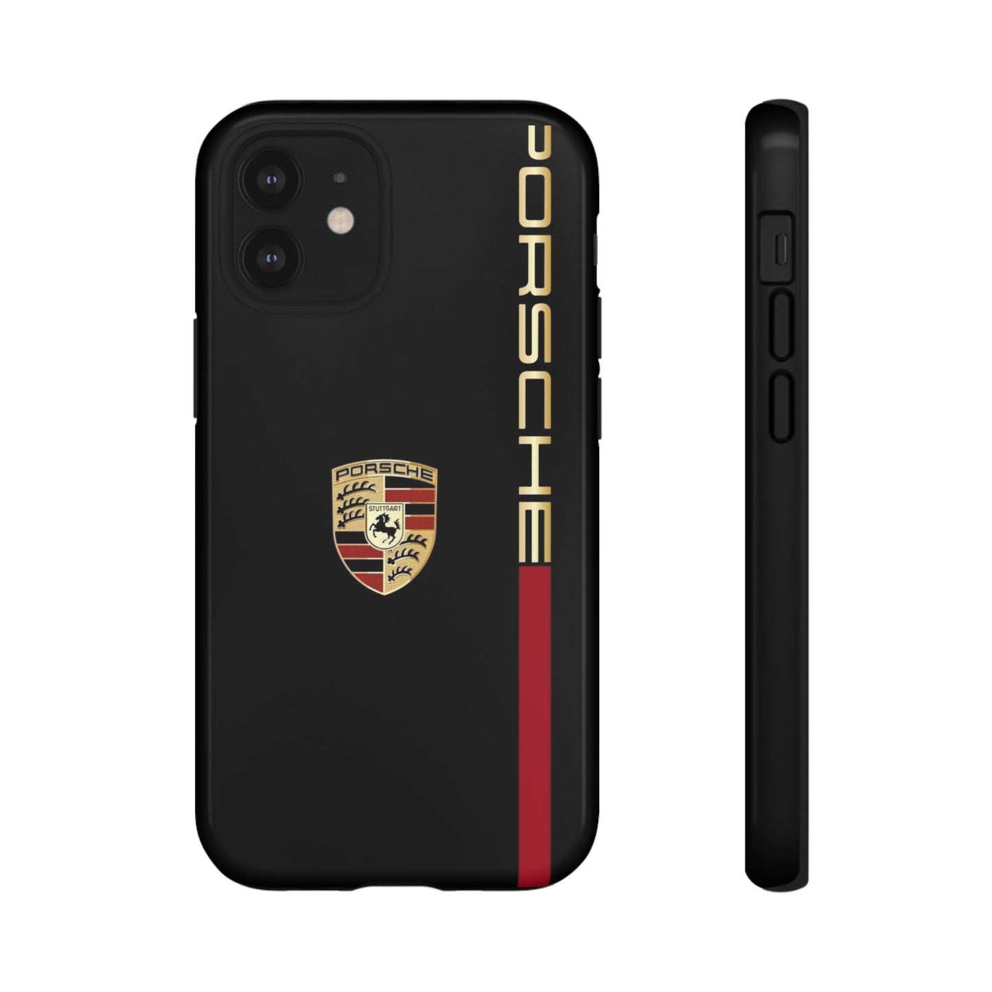 Porsche Tough Phone Case, Durable Car Lover Accessory, Protective Cover, Gift for Auto Enthusiasts, Racing Themed Phone Accessory
