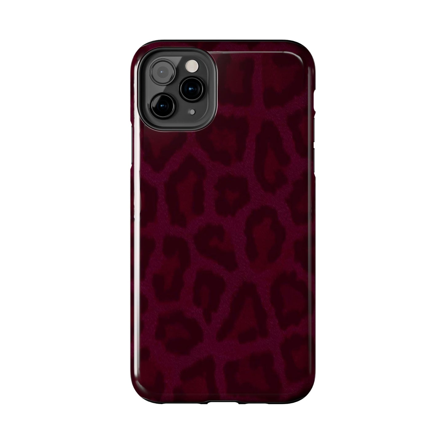 Chic Leopard Print Tough Phone Cases - Stylish Protection for Your Device