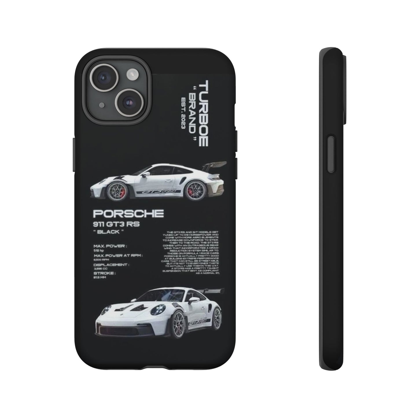 Porsche Phone Case, Tough Car Case, Automotive Gift, Racing Enthusiast Accessory, Stylish Smartphone Protection