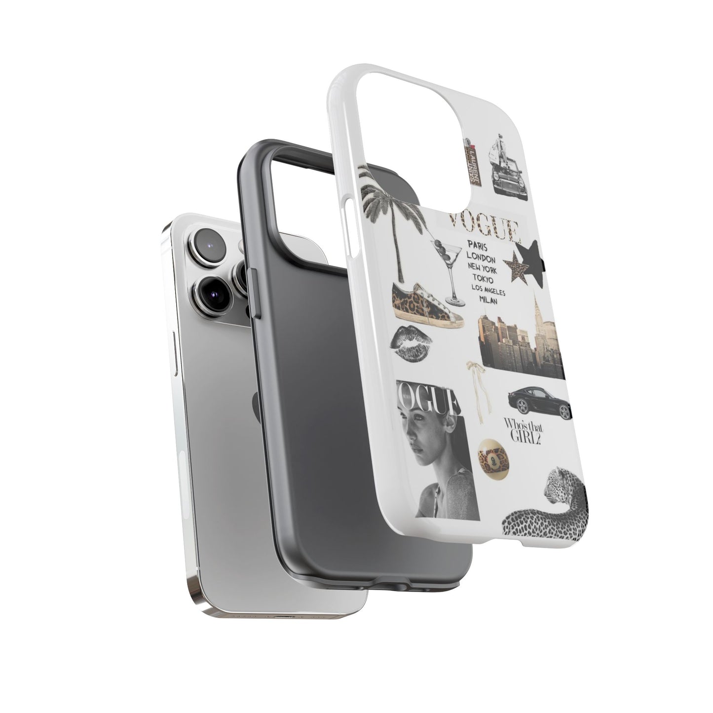 Chic Phone Case - Vogue-Inspired Tough Case for Fashion Lovers, Stylish Accessories, Unique Gift for Her, Trendy Mobile Cover, [...]