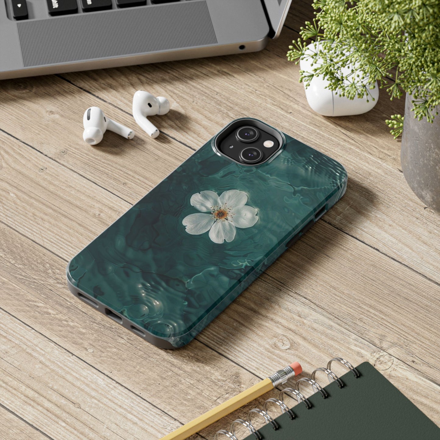 Floral Tough Phone Case - Watercolor Flower Design