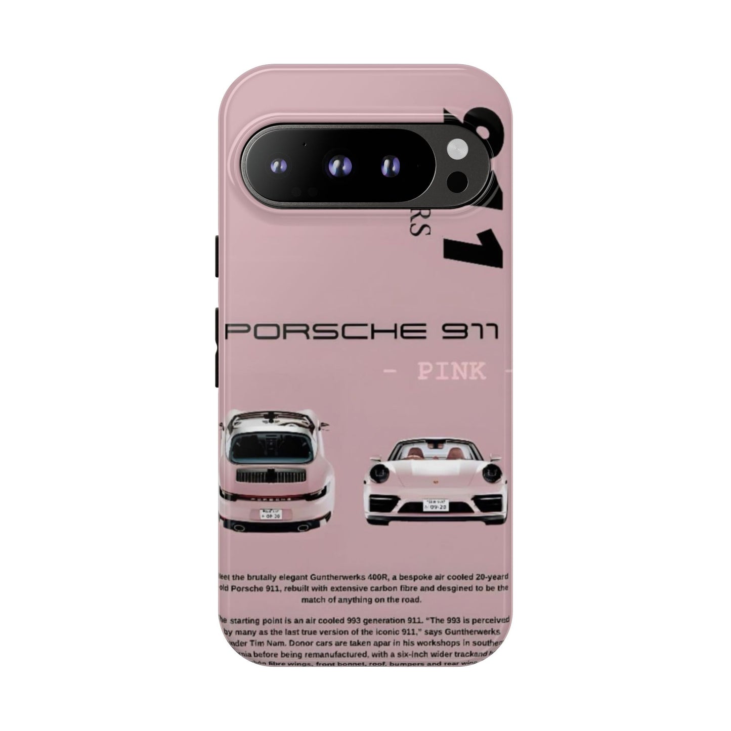 Porsche 911 Phone Case | Tough Cases for Car Lovers, Stylish Protection, Gift for Him/Her, Automotive Enthusiast