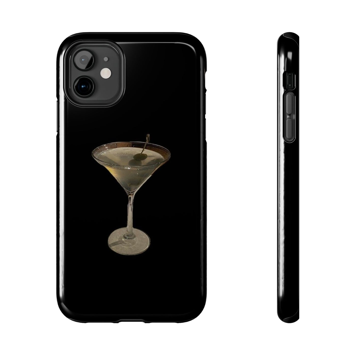 Stylish Martini Tough Phone Case - Perfect for Cocktail Lovers