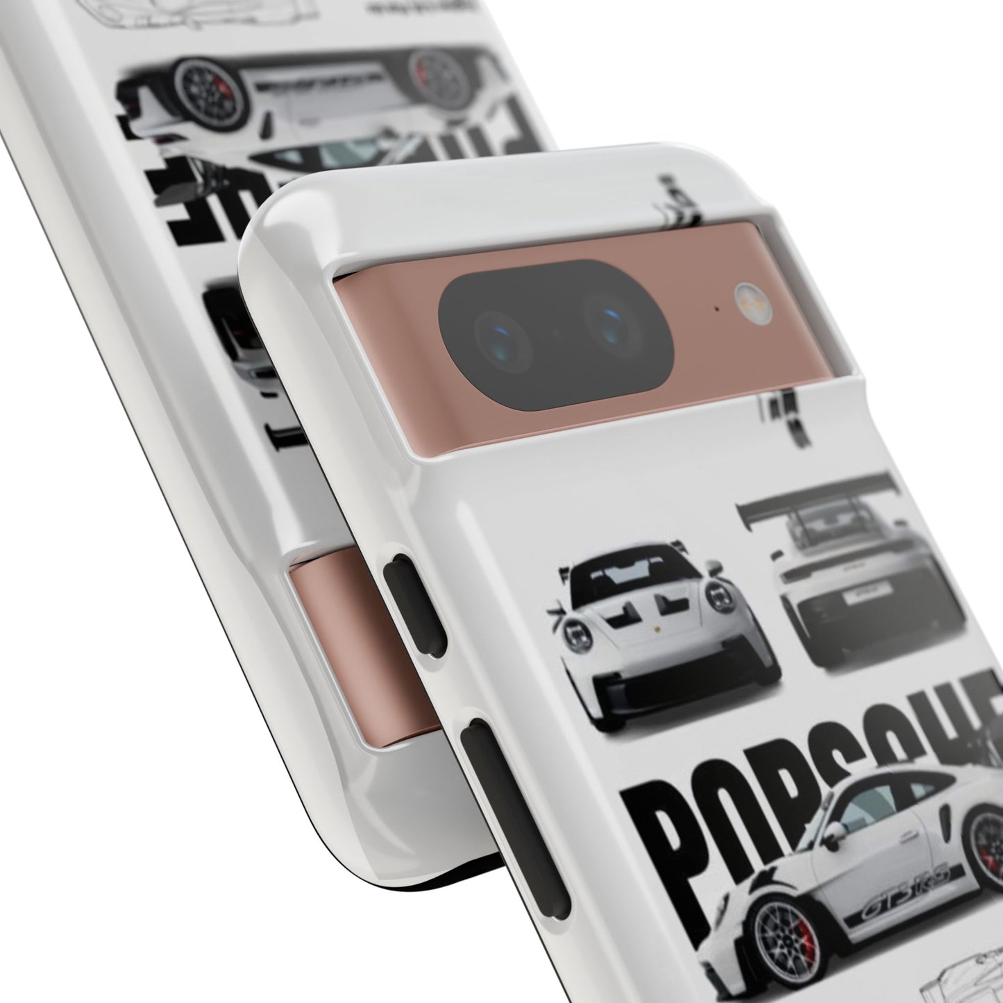 Porsche Phone Case, Tough Car Lover's Gift, Racing Enthusiast Accessory, Durable Auto Merchandise, Birthday Gift for Him