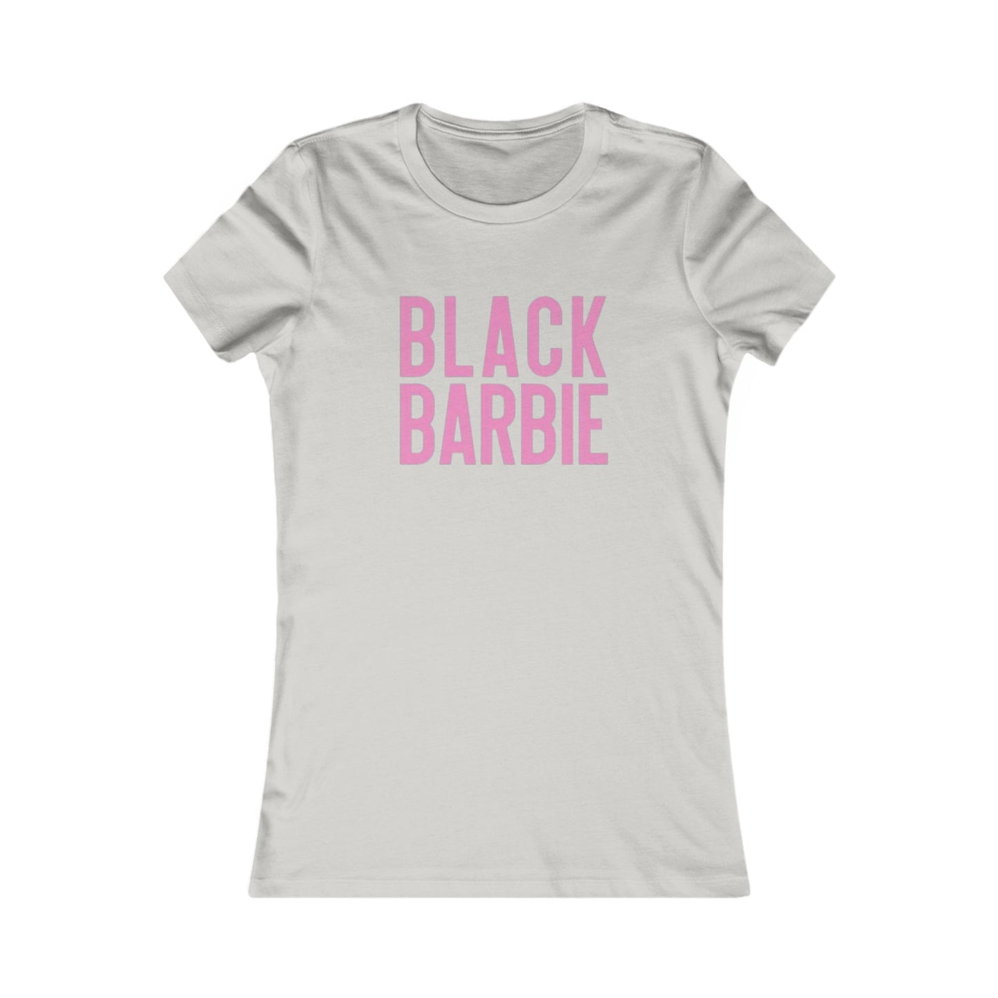 Black Barbie Women's Tee - Trendy Graphic Shirt, Cute Casual Wear, Gifts for Her, Birthday Present, Fashion Statement