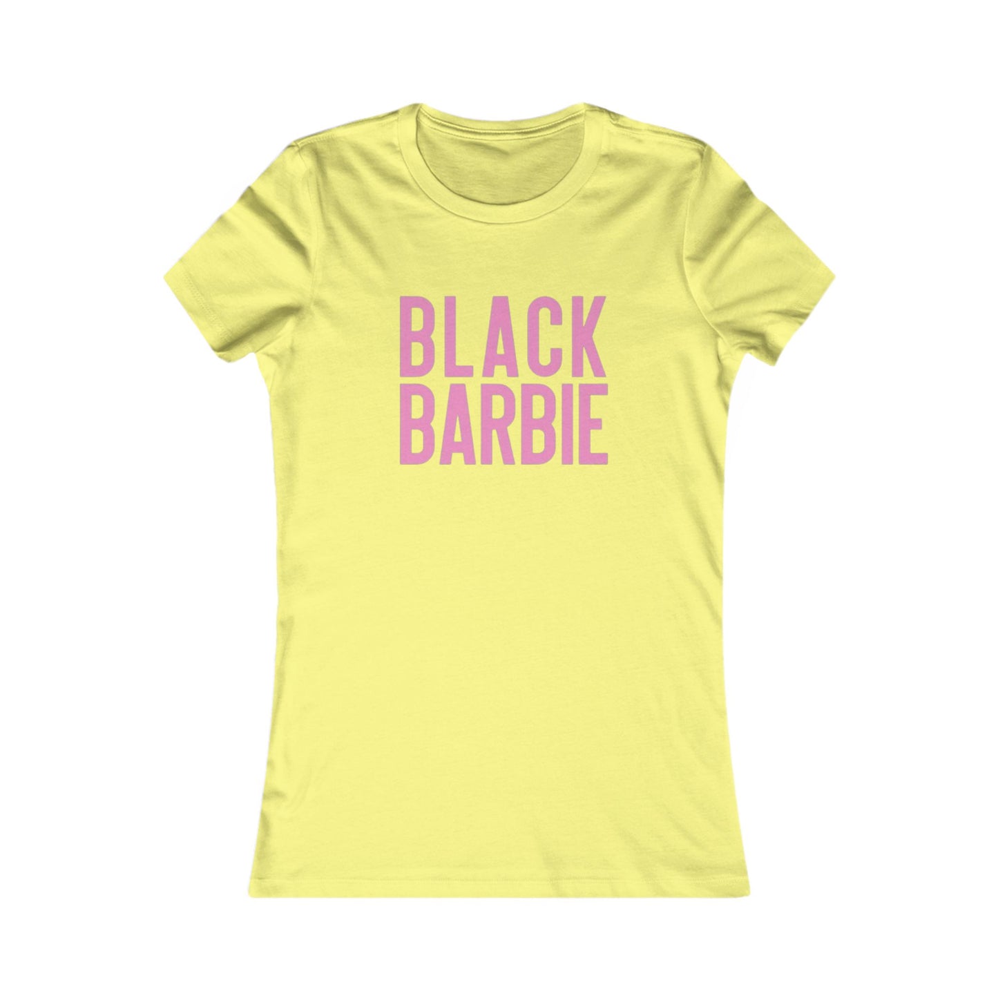 Black Barbie Women's Tee - Trendy Graphic Shirt, Cute Casual Wear, Gifts for Her, Birthday Present, Fashion Statement