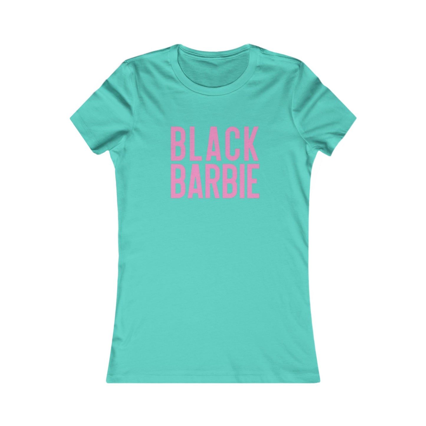 Black Barbie Women's Tee - Trendy Graphic Shirt, Cute Casual Wear, Gifts for Her, Birthday Present, Fashion Statement