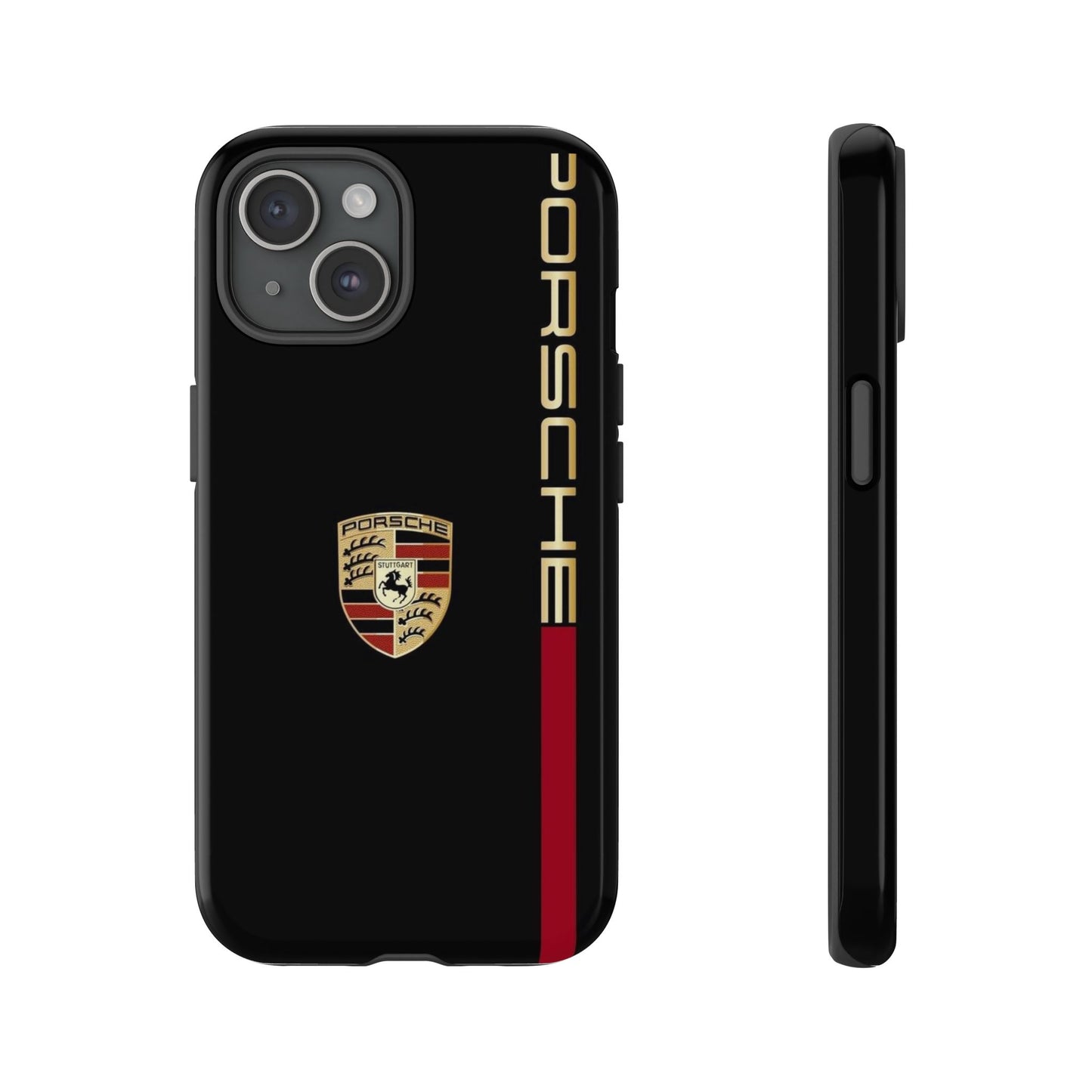 Porsche Tough Phone Case, Durable Car Lover Accessory, Protective Cover, Gift for Auto Enthusiasts, Racing Themed Phone Accessory