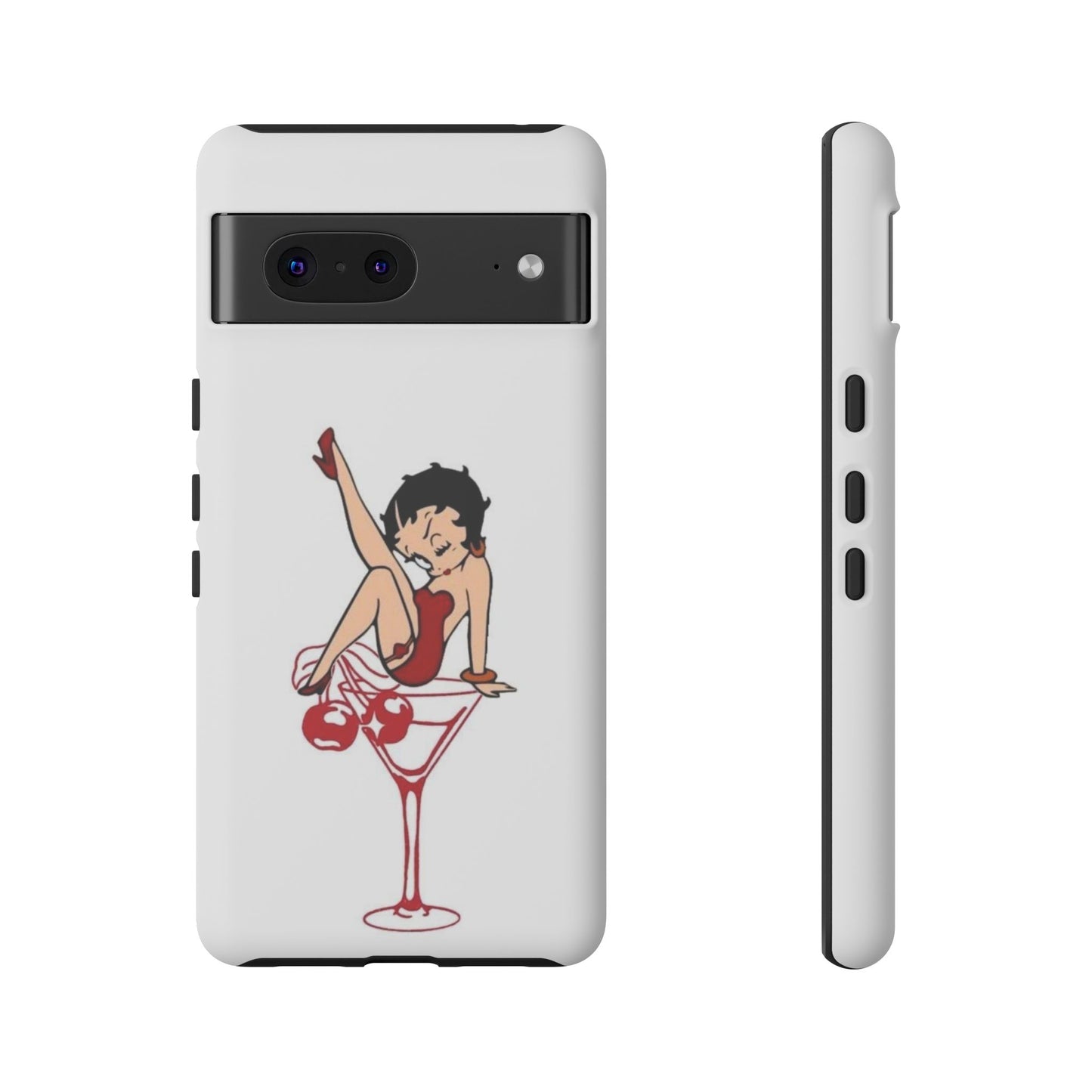 Betty Boop Martini Phone Case - Stylish Tough Cases for Fun Lovers