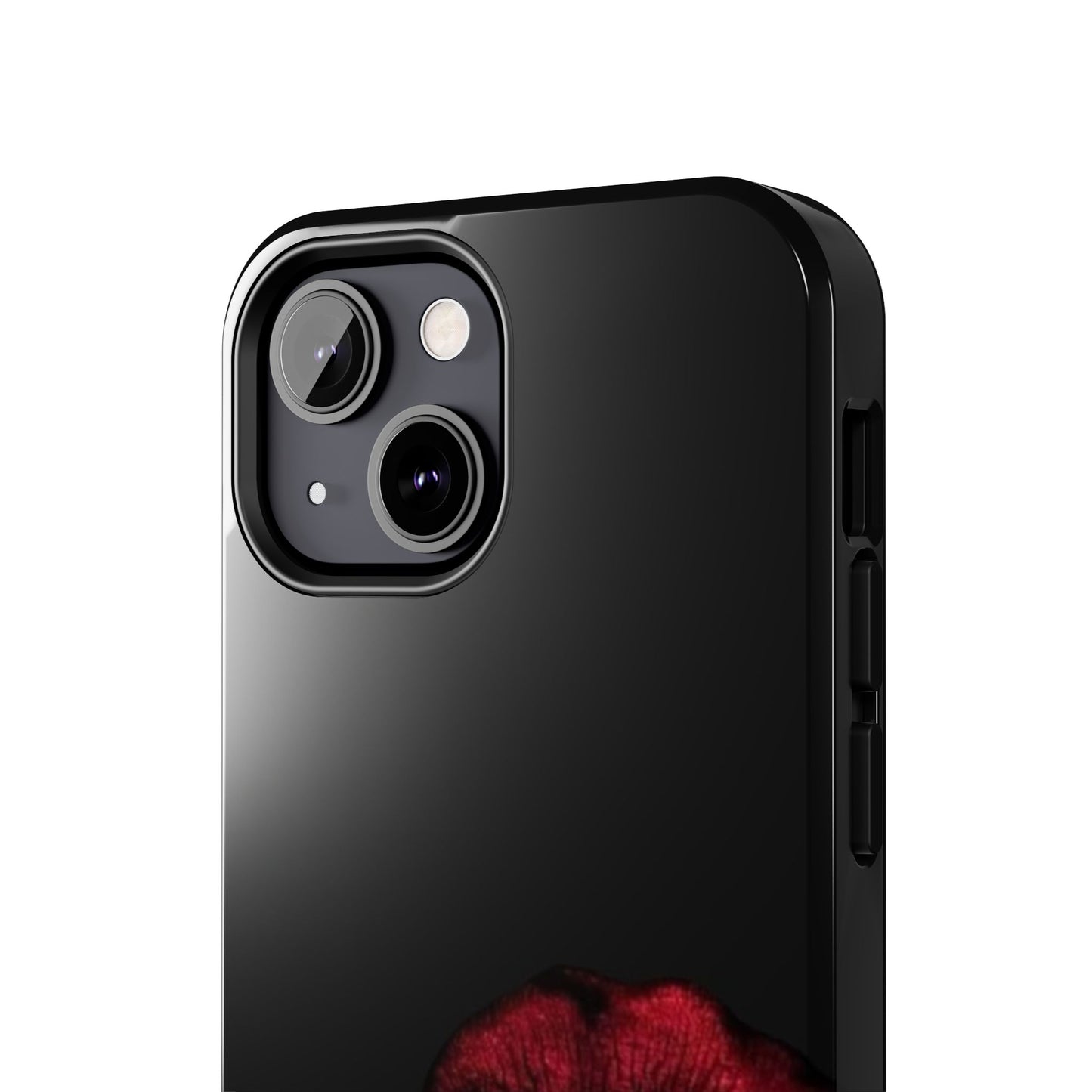 Wild Kiss Tough Phone Case - Stylish Leopard Design for Animal Lovers