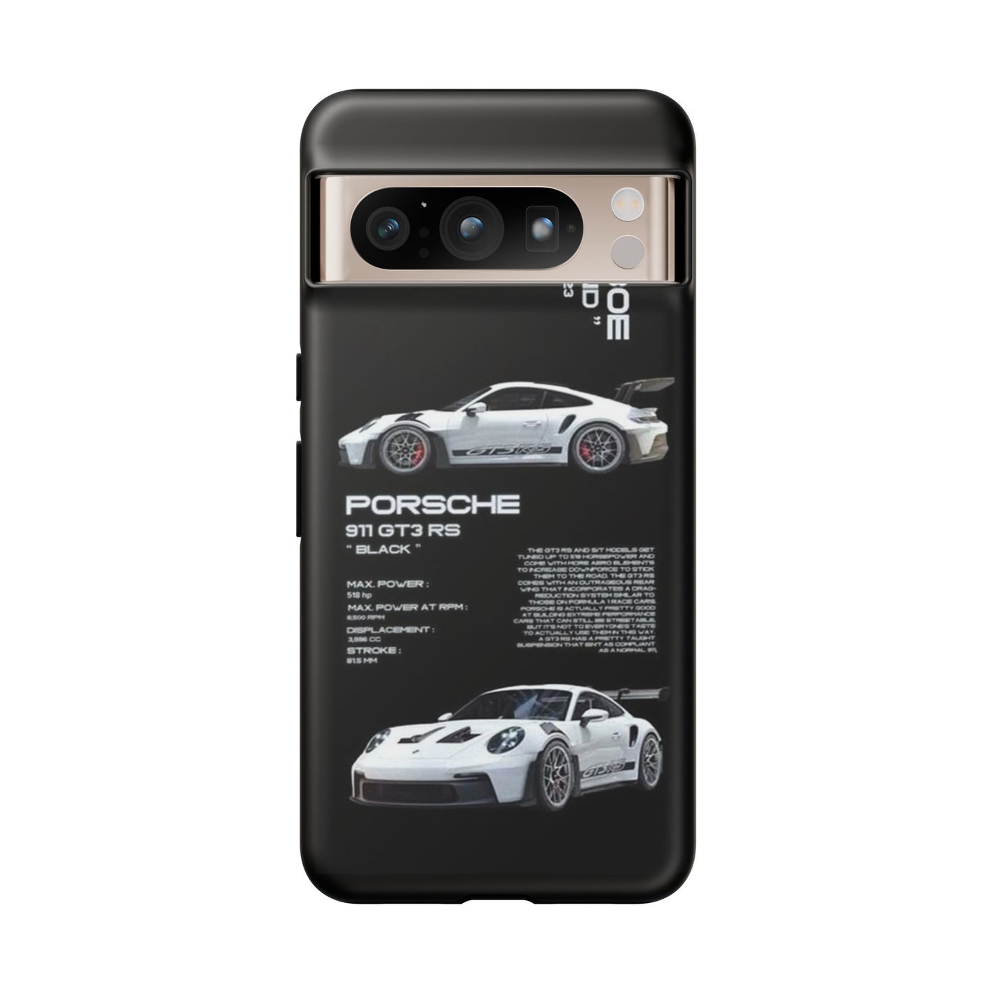 Porsche Phone Case, Tough Car Case, Automotive Gift, Racing Enthusiast Accessory, Stylish Smartphone Protection