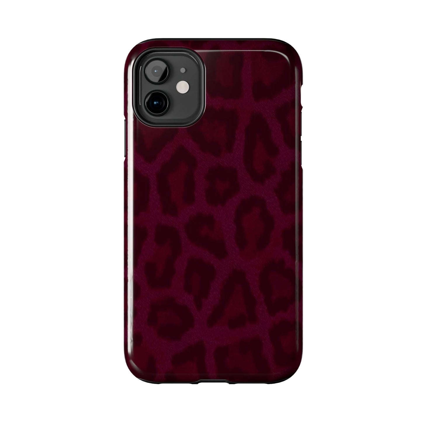 Chic Leopard Print Tough Phone Cases - Stylish Protection for Your Device