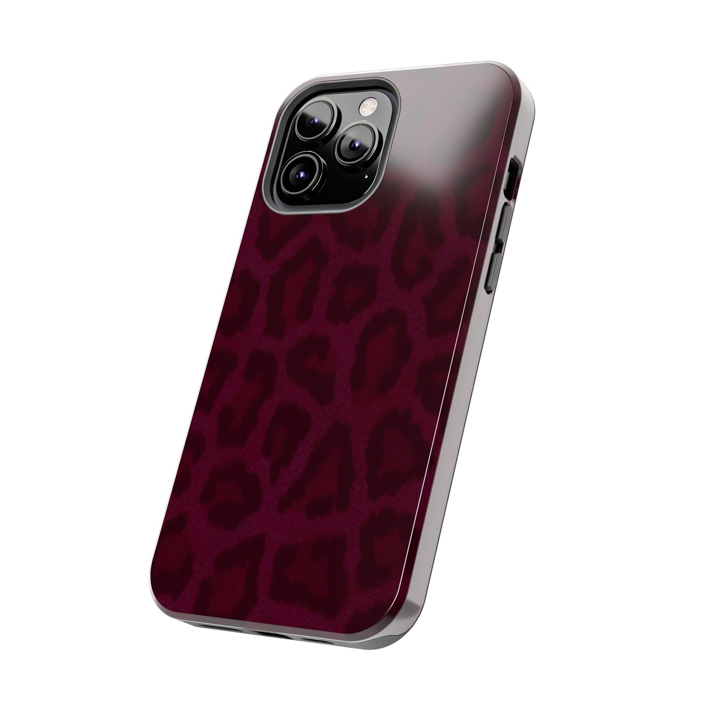 Chic Leopard Print Tough Phone Cases - Stylish Protection for Your Device