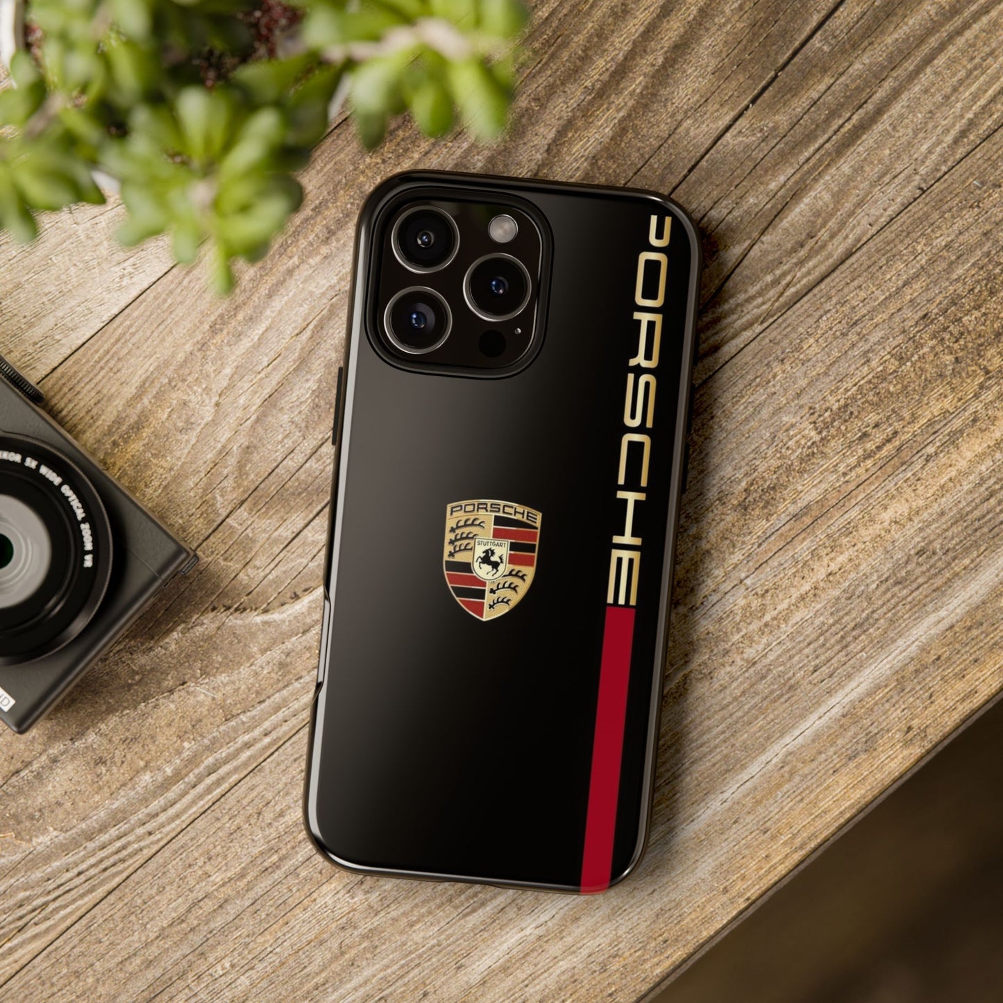 Porsche Tough Phone Case, Durable Car Lover Accessory, Protective Cover, Gift for Auto Enthusiasts, Racing Themed Phone Accessory