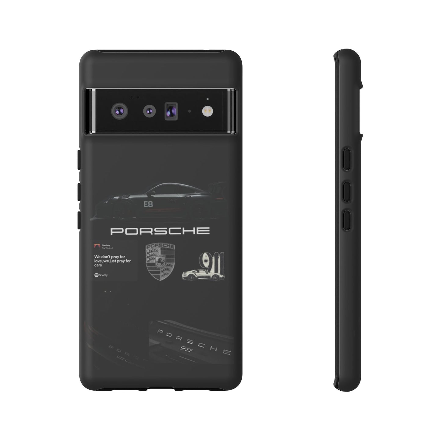 Porsche Phone Case, Tough Phone Cover, Stylish Car Accessories, Durable Smartphone Case, Gifts for Car Enthusiasts, Automotive Decor