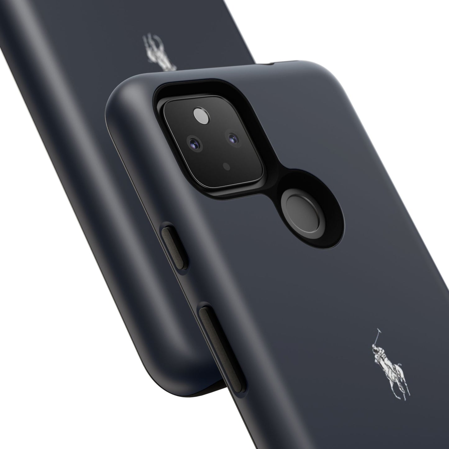 Navy Polo Logo Tough Phone Case — Slim Protective iPhone Cover