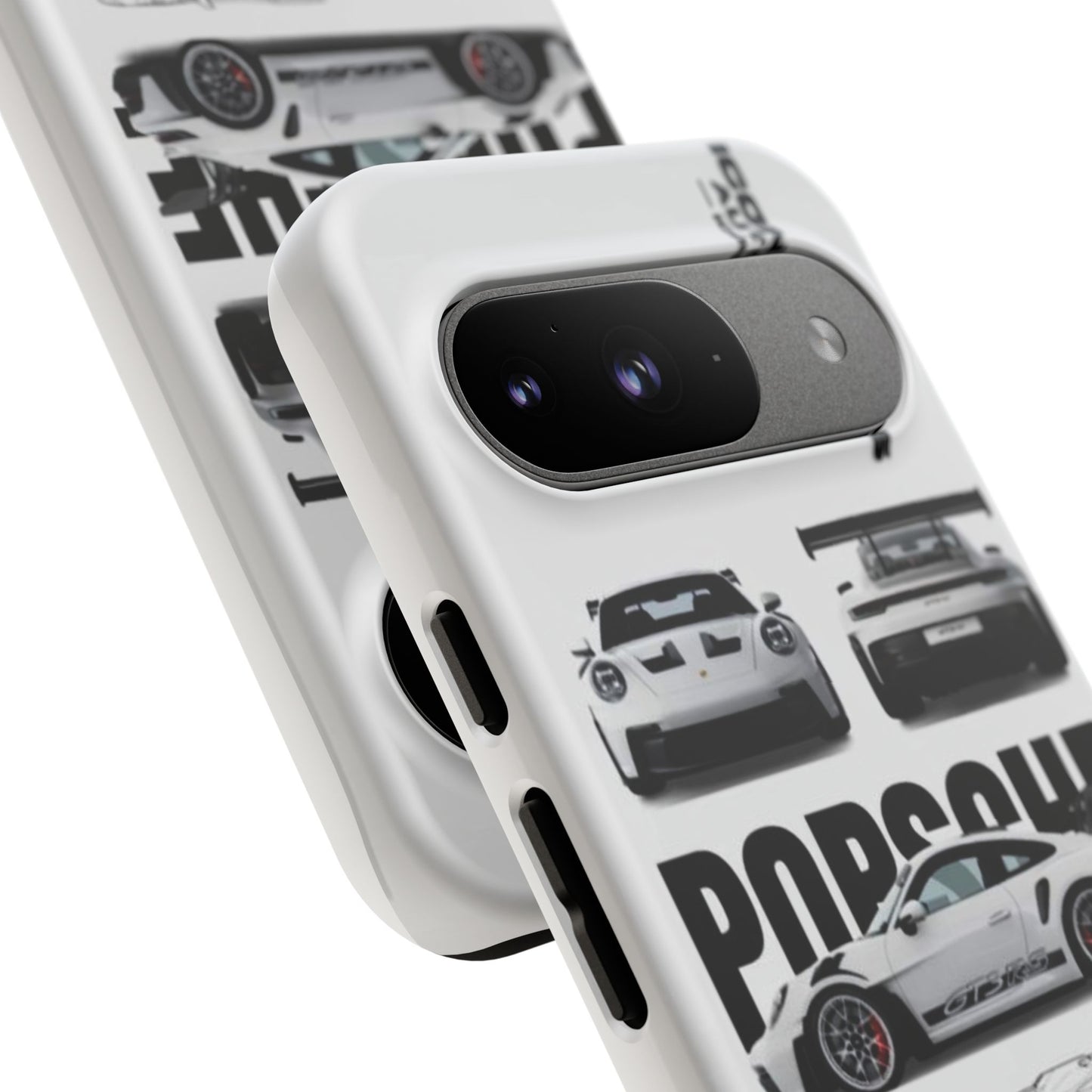 Porsche Phone Case, Tough Car Lover's Gift, Racing Enthusiast Accessory, Durable Auto Merchandise, Birthday Gift for Him