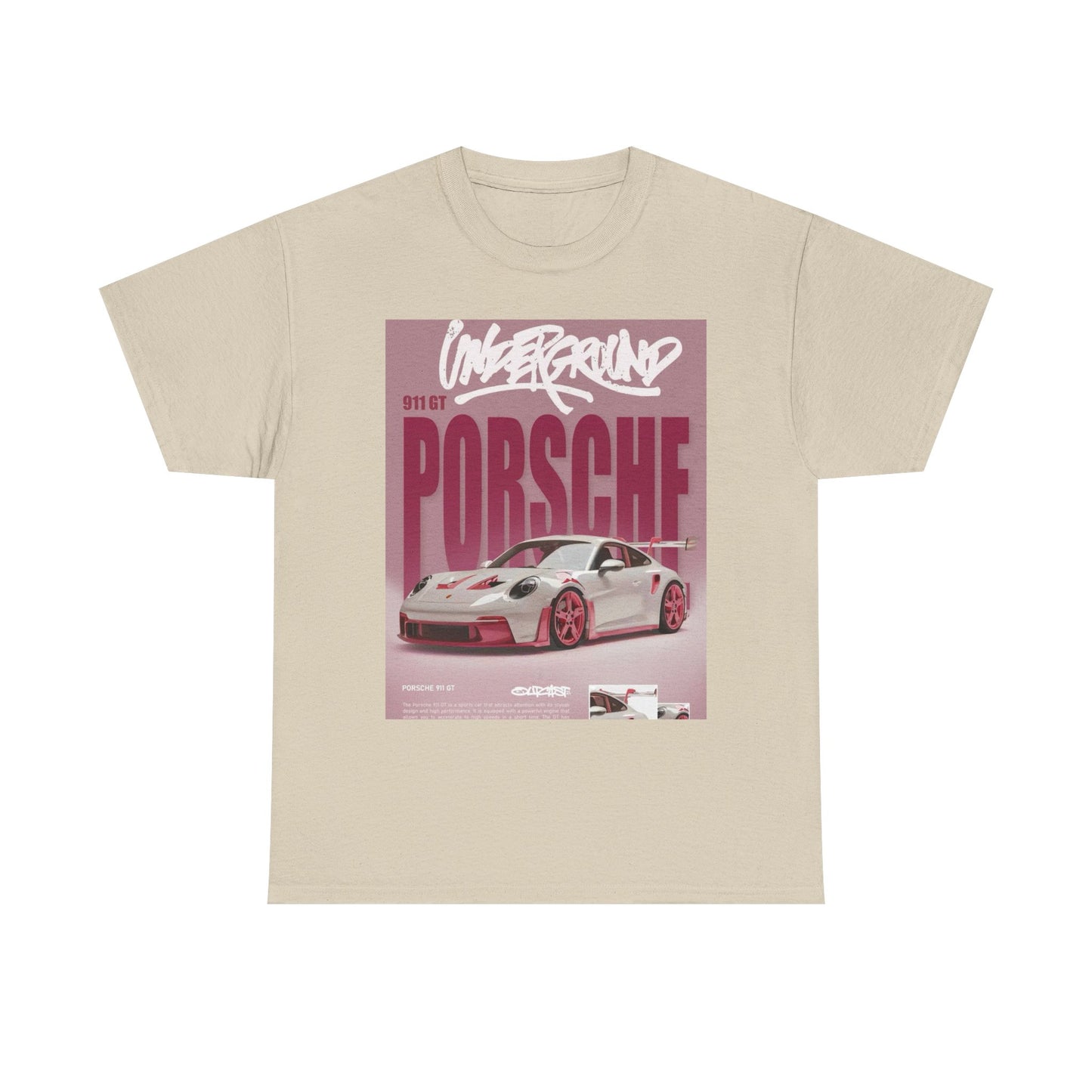 Retro Porsche Graphic Tee, Car Enthusiast Shirt, Vintage Auto Apparel, Gift for Him, Cool Casual T-Shirt