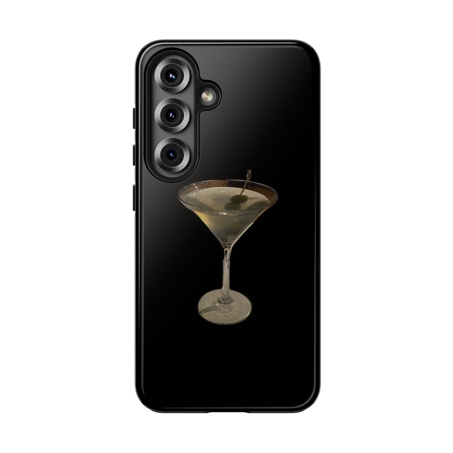 Stylish Martini Tough Phone Case - Perfect for Cocktail Lovers
