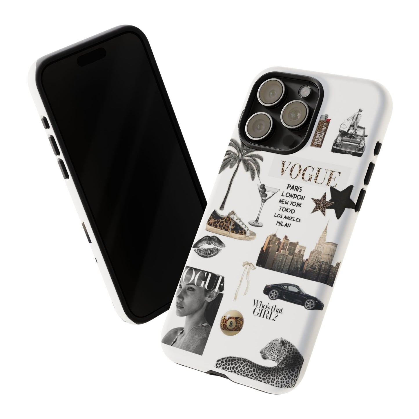 Chic Phone Case - Vogue-Inspired Tough Case for Fashion Lovers, Stylish Accessories, Unique Gift for Her, Trendy Mobile Cover, [...]