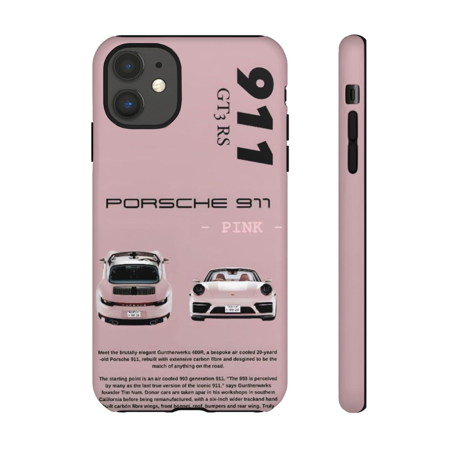 Porsche 911 Phone Case | Tough Cases for Car Lovers, Stylish Protection, Gift for Him/Her, Automotive Enthusiast