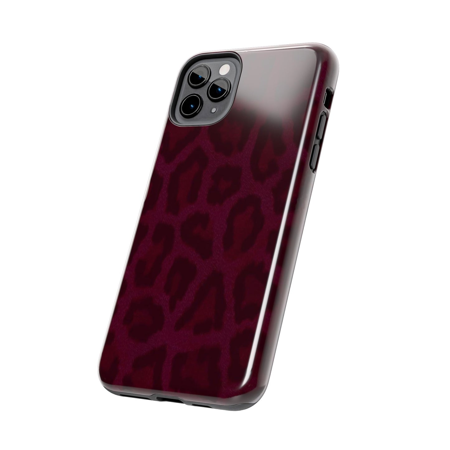 Chic Leopard Print Tough Phone Cases - Stylish Protection for Your Device