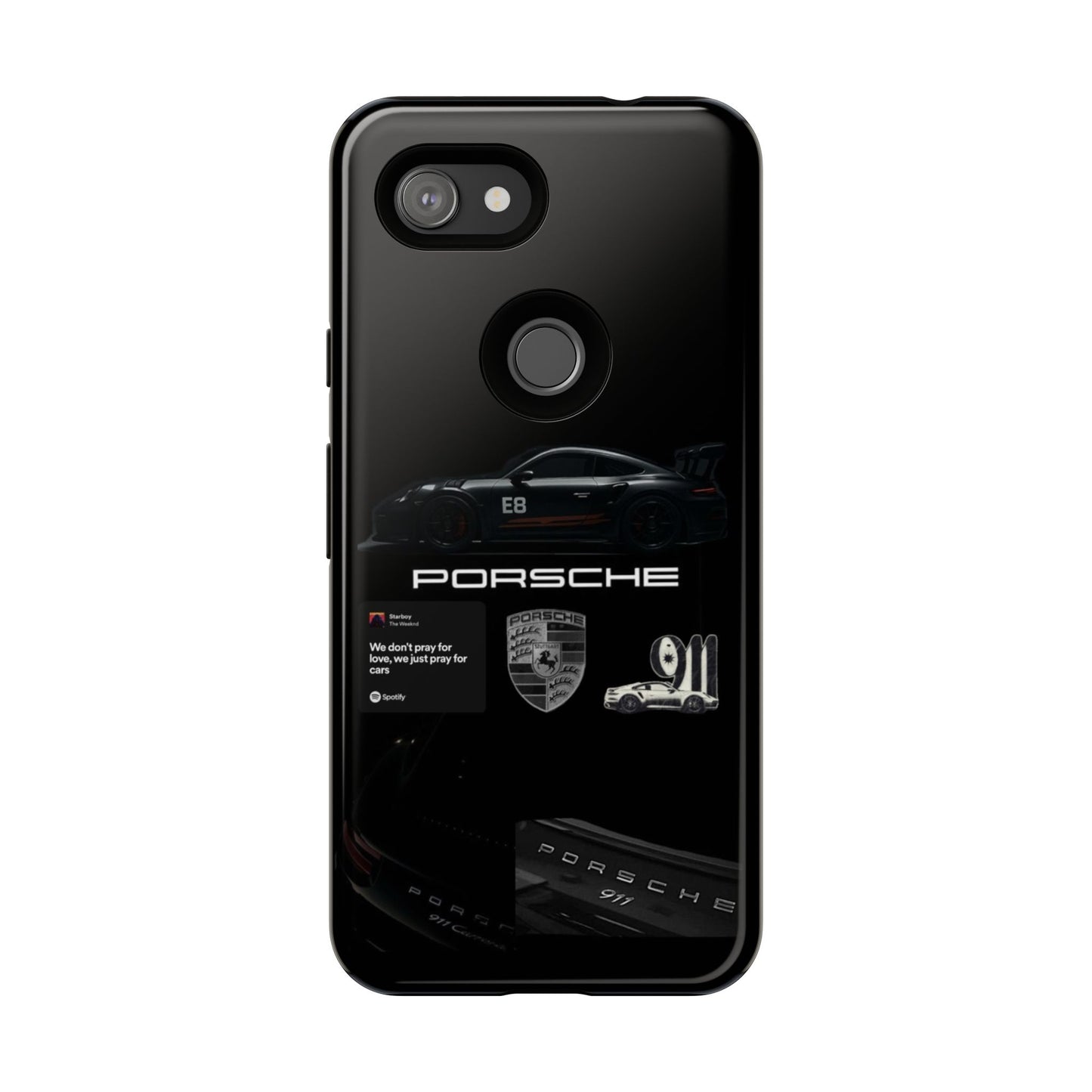 Porsche Phone Case, Tough Phone Cover, Stylish Car Accessories, Durable Smartphone Case, Gifts for Car Enthusiasts, Automotive Decor