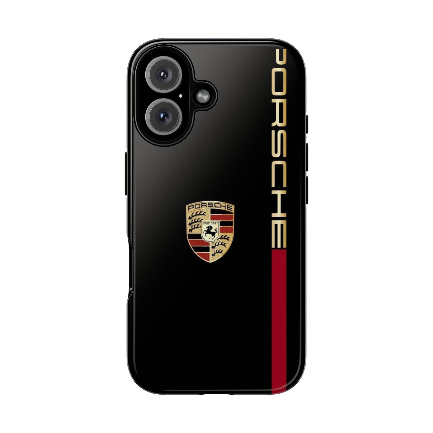 Porsche Tough Phone Case, Durable Car Lover Accessory, Protective Cover, Gift for Auto Enthusiasts, Racing Themed Phone Accessory