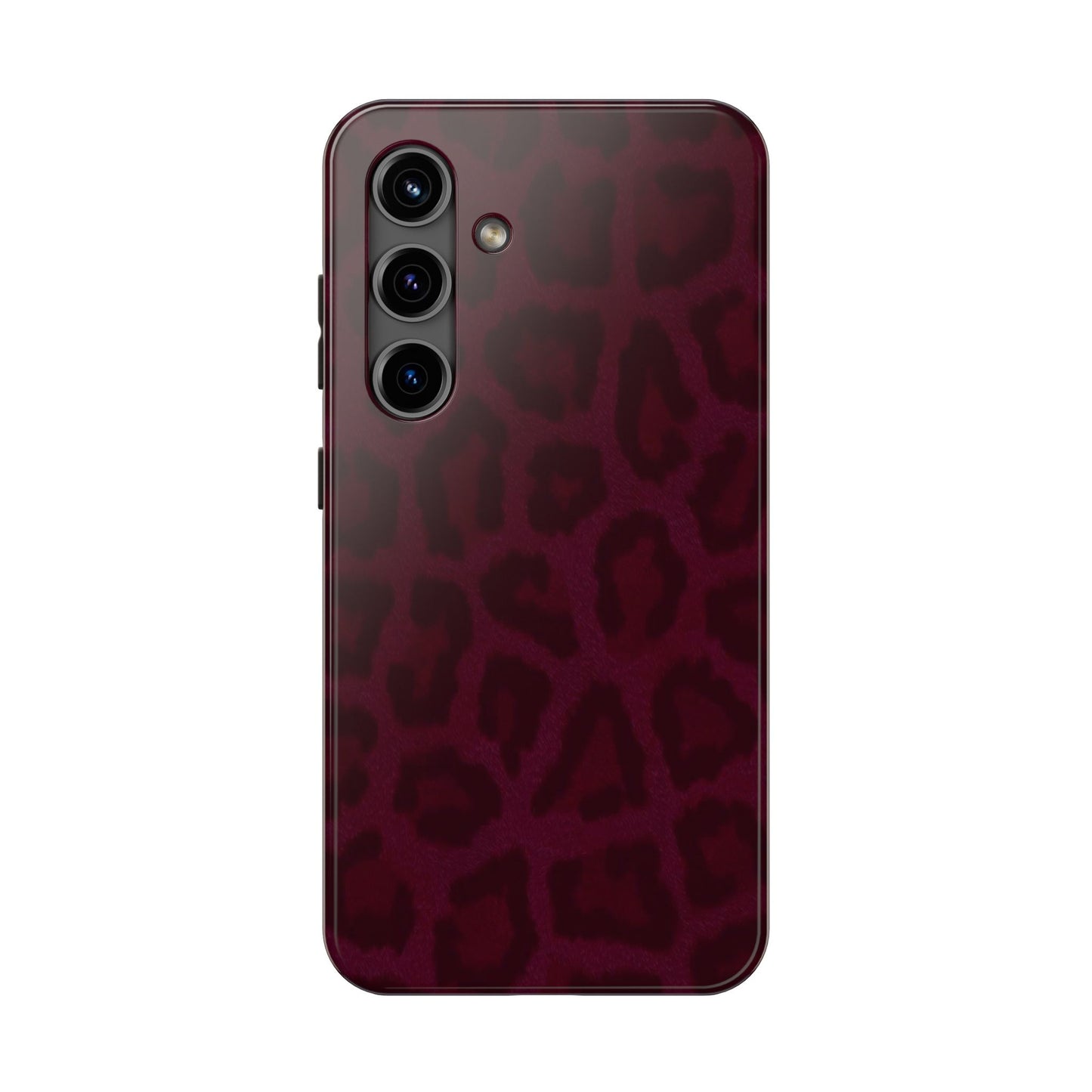 Chic Leopard Print Tough Phone Cases - Stylish Protection for Your Device