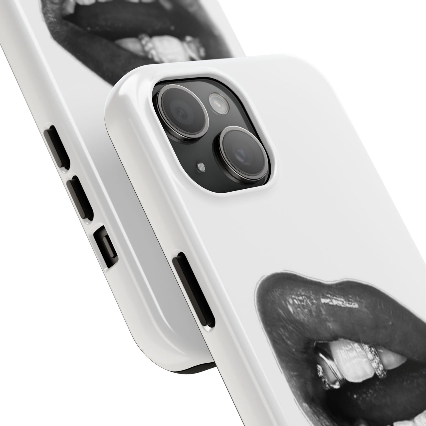 Bold Lip Art Tough Phone Case - Stylish & Protective Cover for Trendsetters