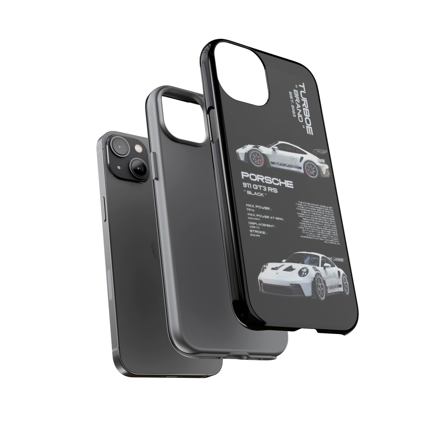 Porsche Phone Case, Tough Car Case, Automotive Gift, Racing Enthusiast Accessory, Stylish Smartphone Protection