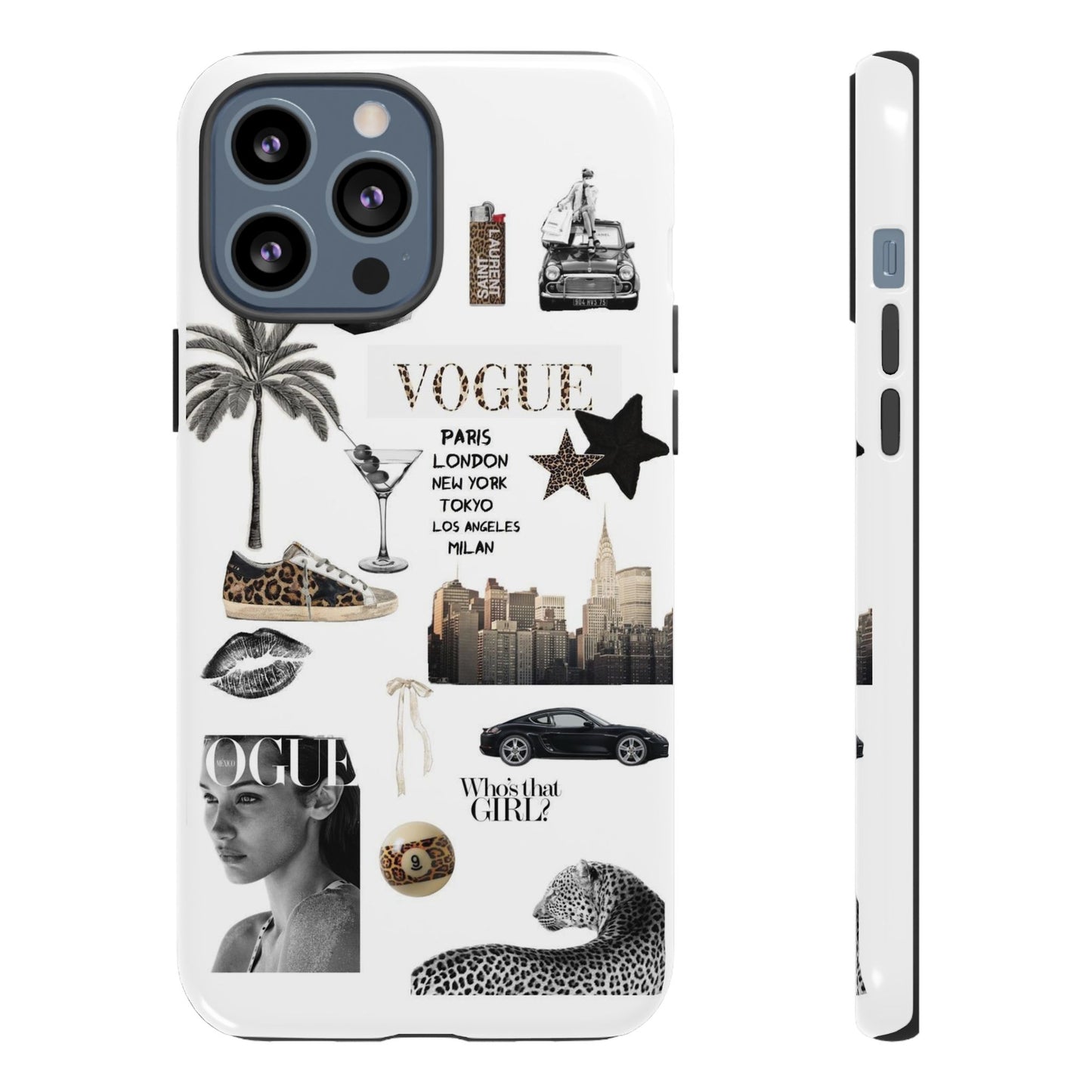 Chic Phone Case - Vogue-Inspired Tough Case for Fashion Lovers, Stylish Accessories, Unique Gift for Her, Trendy Mobile Cover, [...]