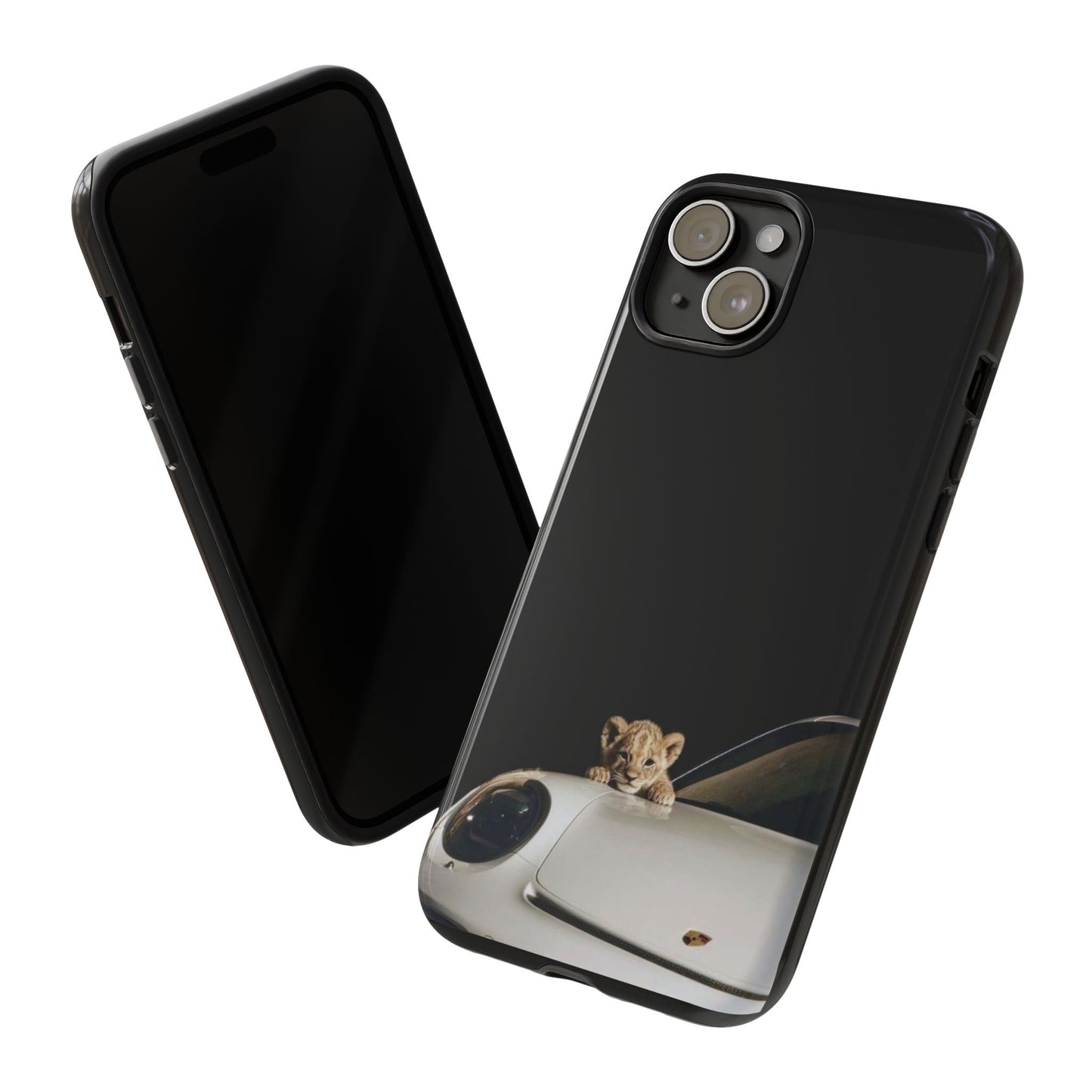 Wildlife-Inspired Phone Case with Lion Cub, Perfect Gift for Animal Lovers, Unique Phone Accessory for Car Enthusiasts, Stylish [...]