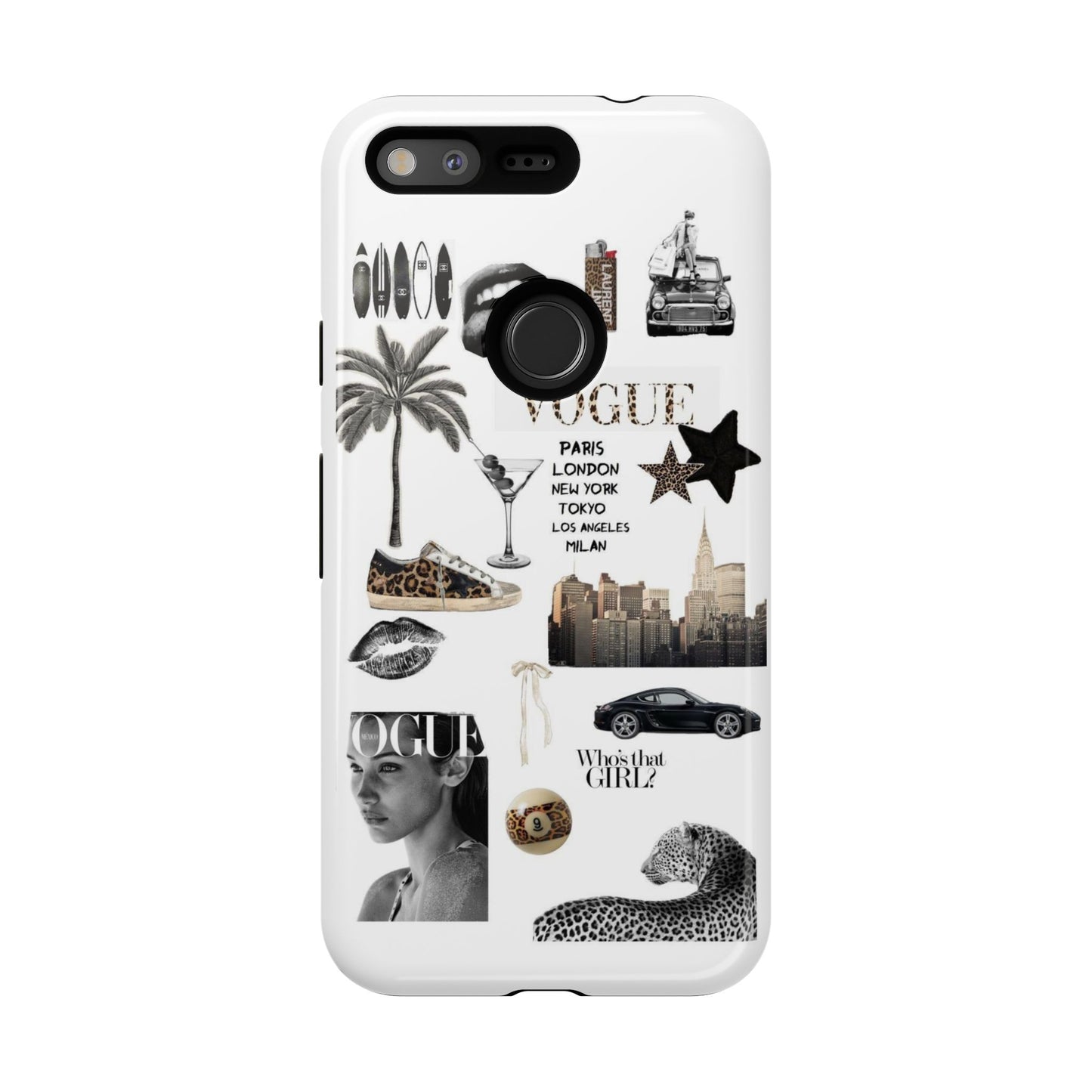 Chic Phone Case - Vogue-Inspired Tough Case for Fashion Lovers, Stylish Accessories, Unique Gift for Her, Trendy Mobile Cover, [...]