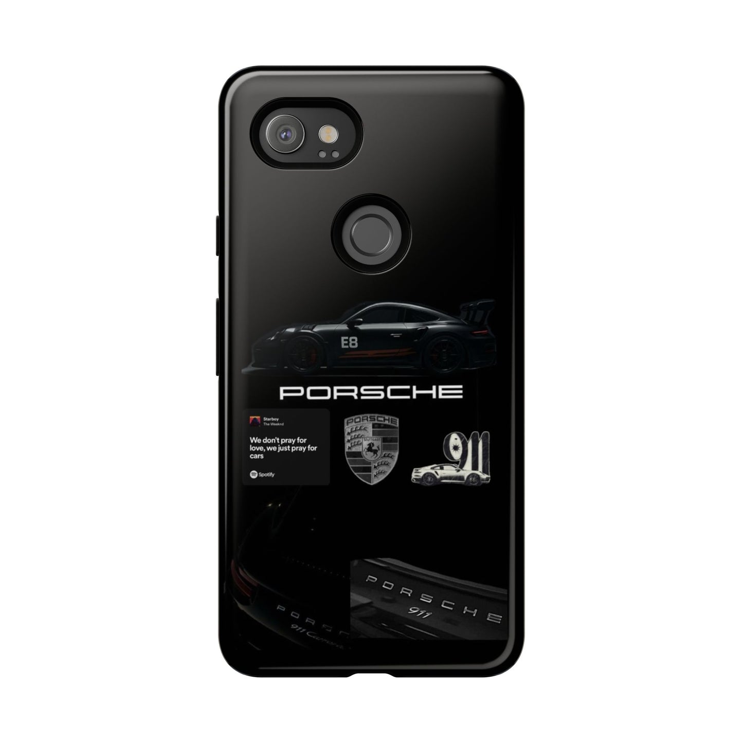 Porsche Phone Case, Tough Phone Cover, Stylish Car Accessories, Durable Smartphone Case, Gifts for Car Enthusiasts, Automotive Decor