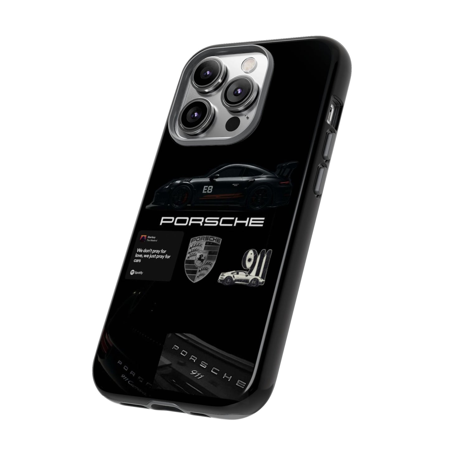 Porsche Phone Case, Tough Phone Cover, Stylish Car Accessories, Durable Smartphone Case, Gifts for Car Enthusiasts, Automotive Decor